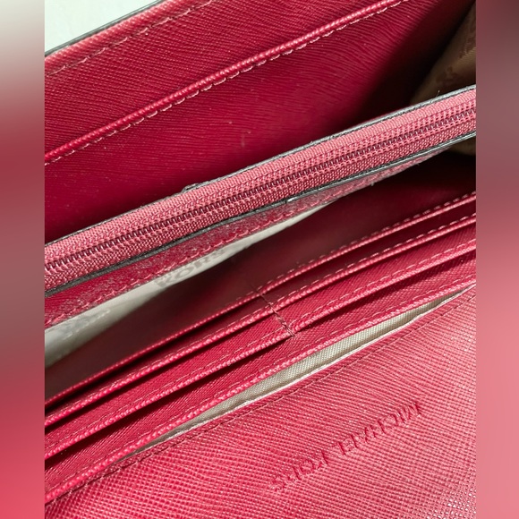 Red Michael Kors Wallet - Picture 4 of 5